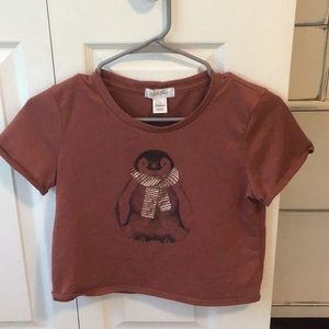 Penguin crop top